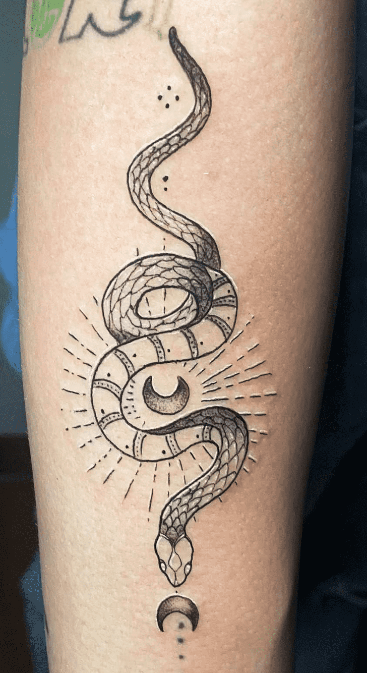 Serpiente Tattoo Design Image