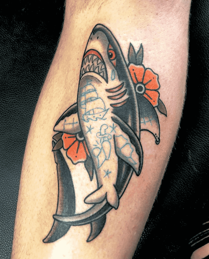 Shark Tattoo Photograph