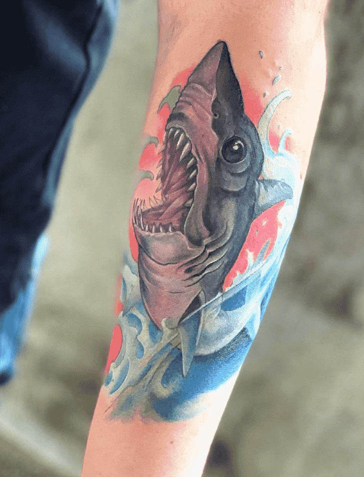 Shark Tattoo Figure