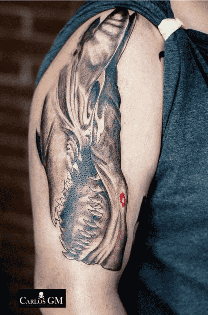 Shark Tattoo Portrait