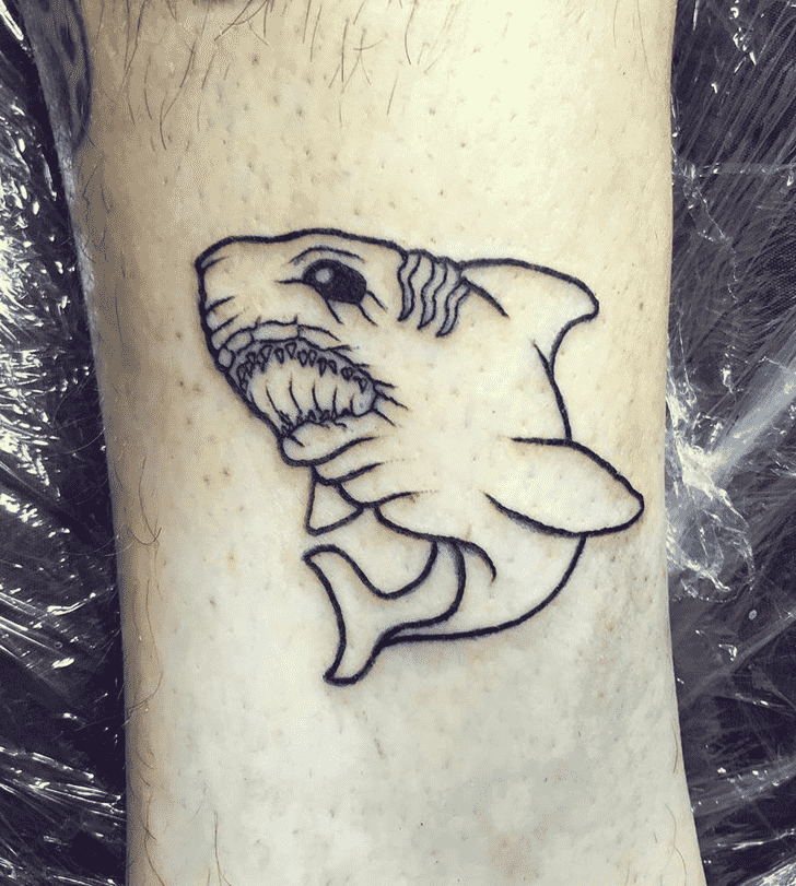 Shark Tattoo Shot