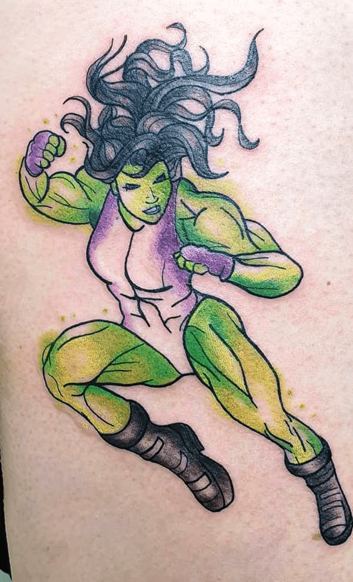 She-Hulk Tattoo Ink