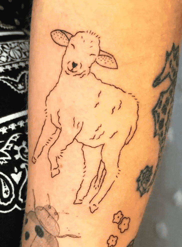 Sheep Tattoo Picture