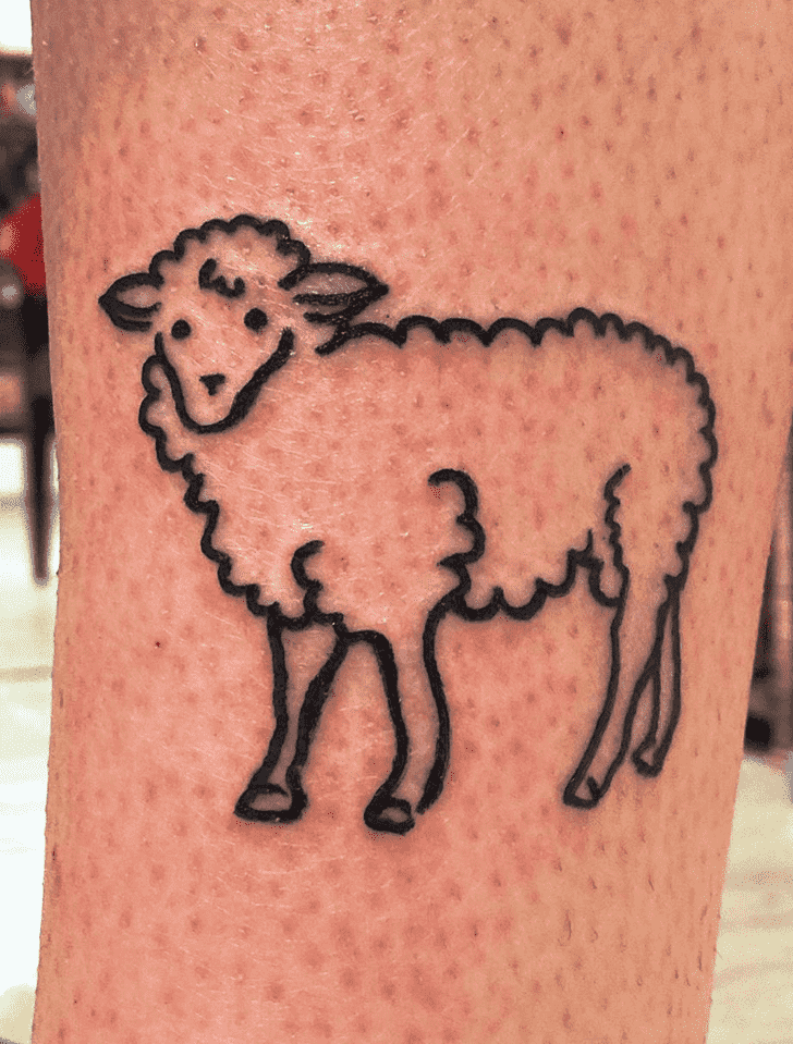 Sheep Tattoo Design Image