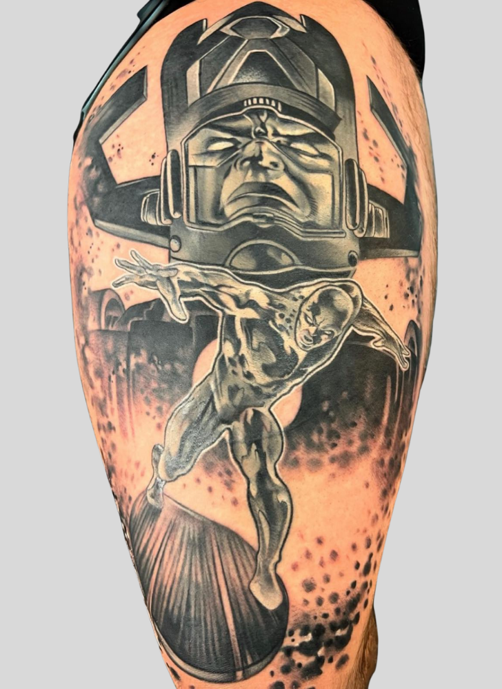 Silver Surfer Tattoo Picture