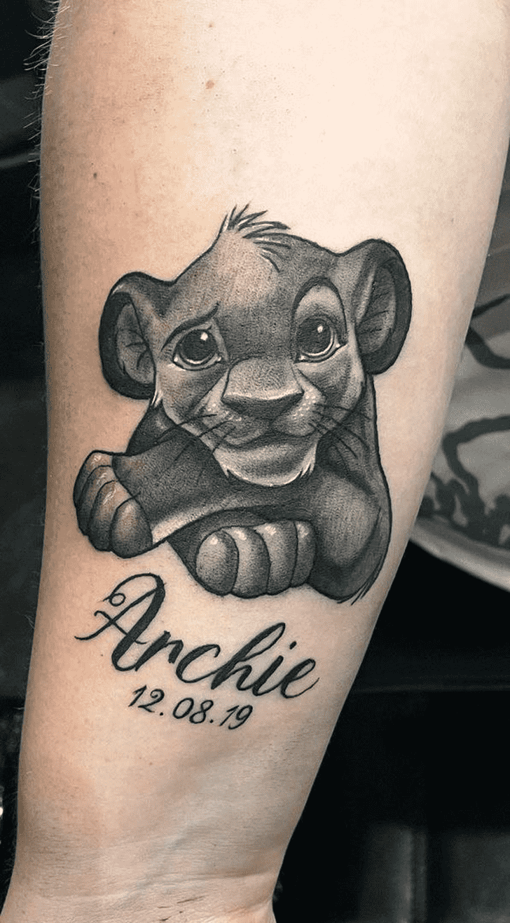 Simba Tattoo Picture