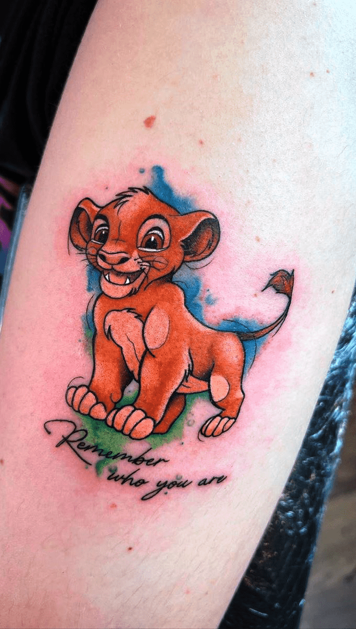 Simba Tattoo Photo