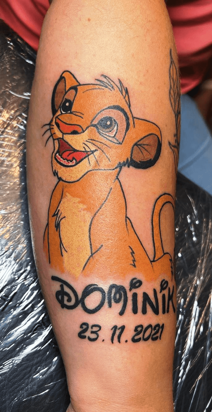 Simba Tattoo Picture