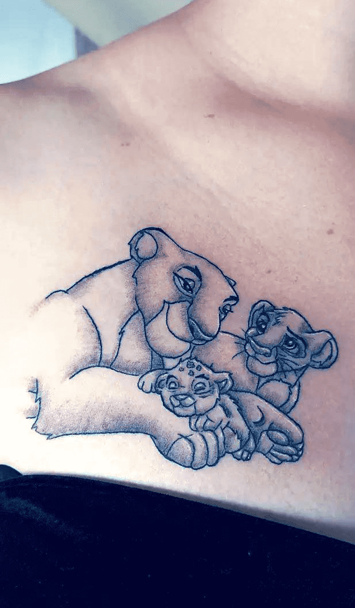 Simba Tattoo Portrait