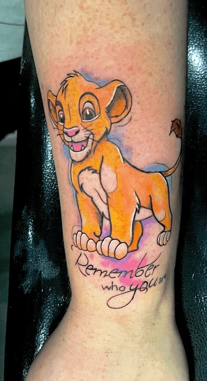 Simba Tattoo Photos