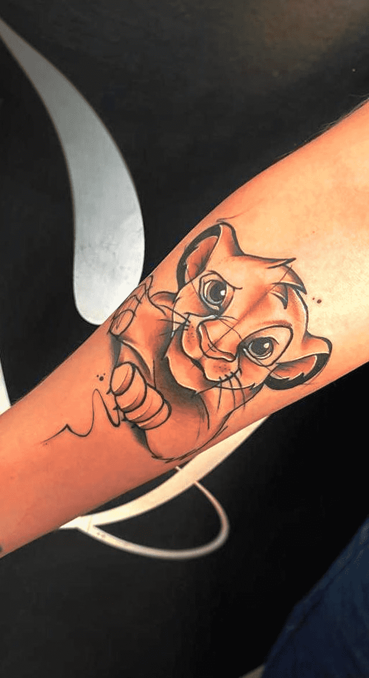 Simba Tattoo Shot