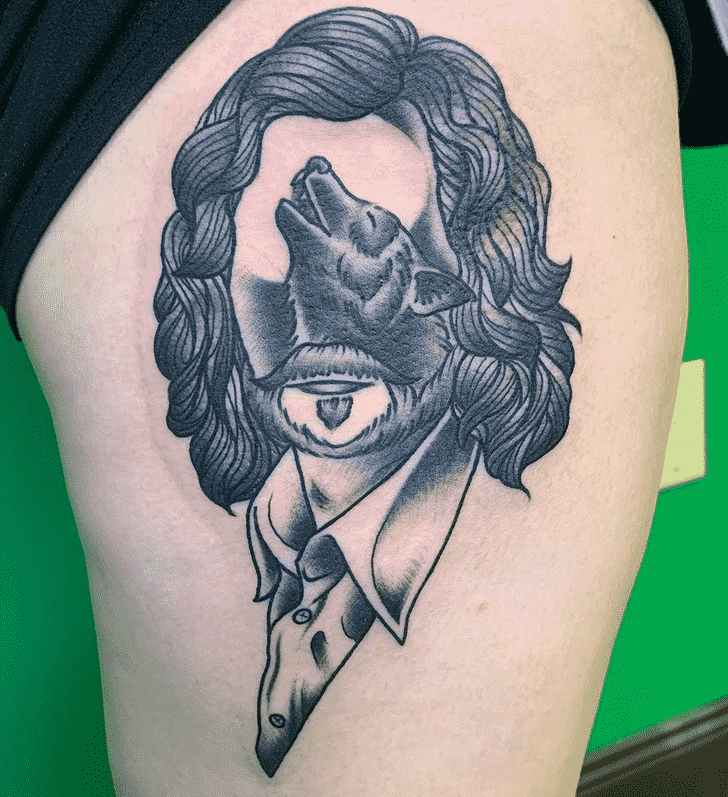 Sirius Black Tattoo Portrait