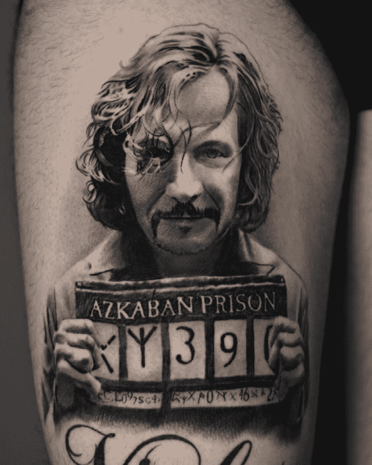 Sirius Black Tattoo Shot