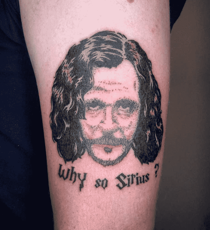 Sirius Black Tattoo Ink