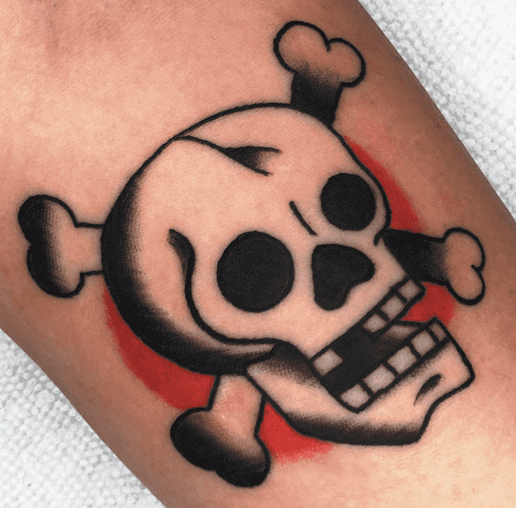 Skull And Crossbones Tattoo Photos