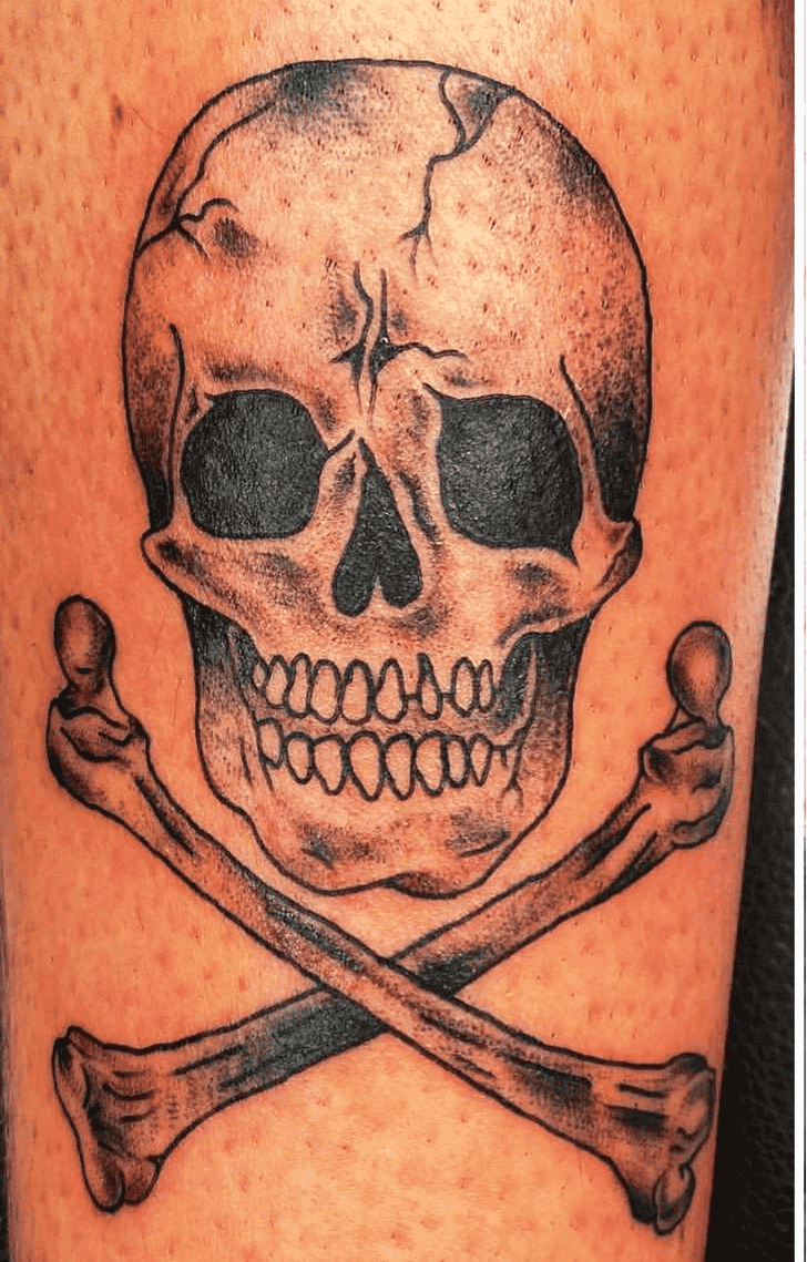 Skull And Crossbones Tattoo Picture