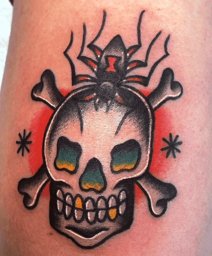 Skull And Crossbones Tattoo Design Image