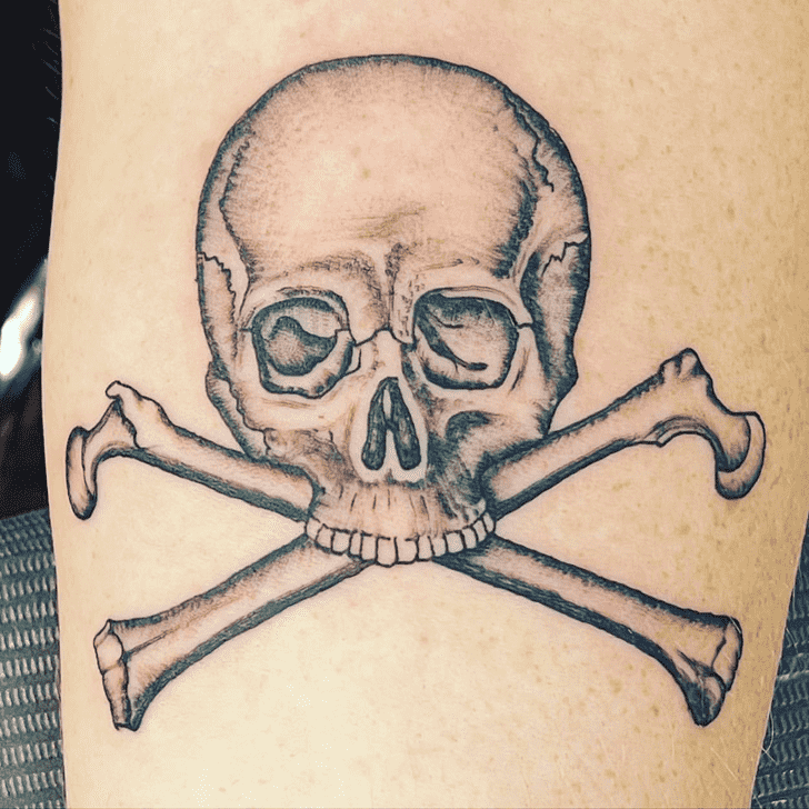 Skull And Crossbones Tattoo Picture