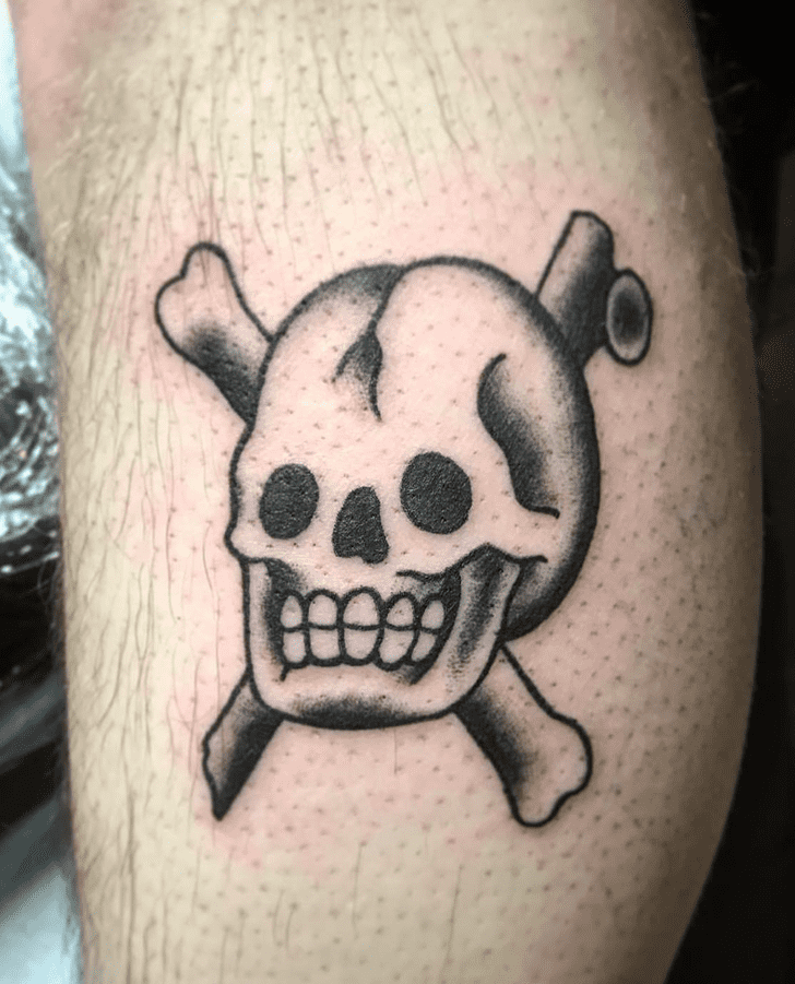 Skull And Crossbones Tattoo Photo