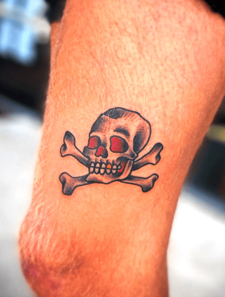 Skull And Crossbones Tattoo Photos