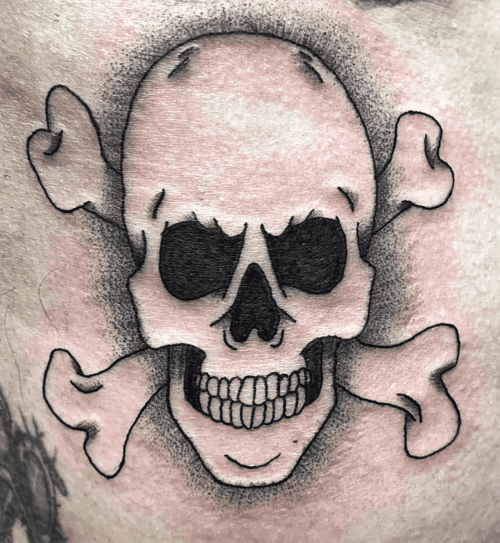 Skull And Crossbones Tattoo Photos