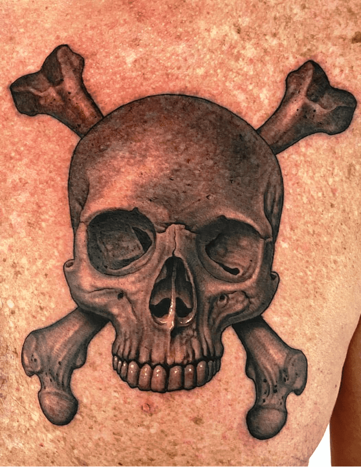 Skull And Crossbones Tattoo Snapshot