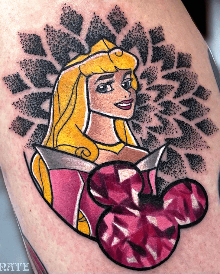 Sleeping Beauty Tattoo Photo