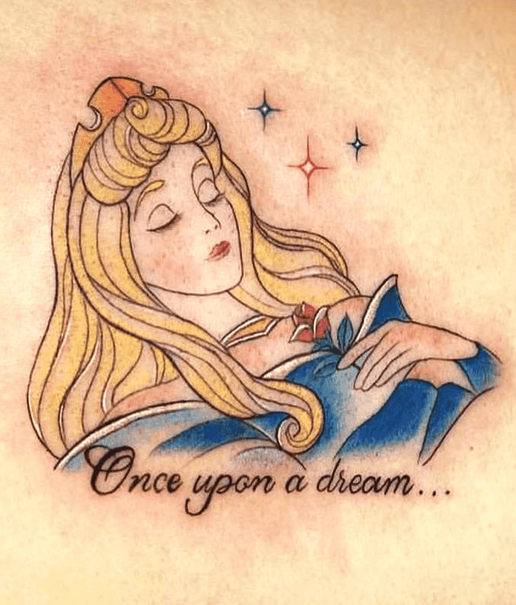 Sleeping Beauty Tattoo Photos