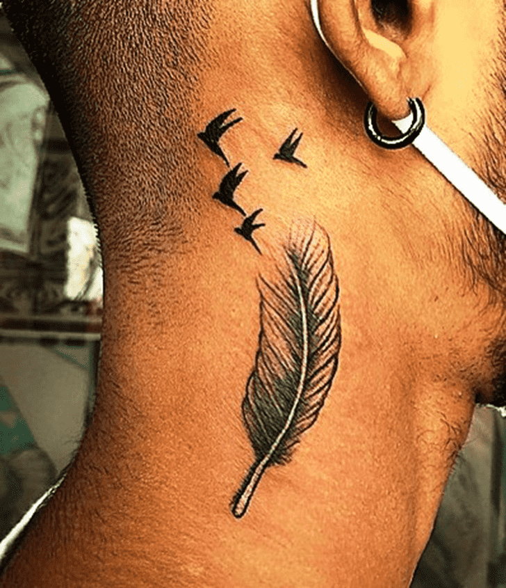 Small Bird Tattoo Photograph