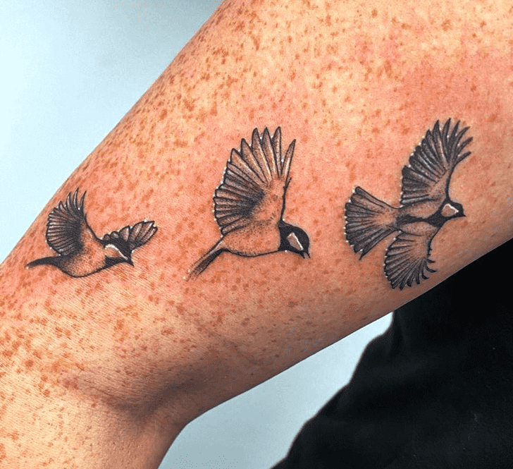 Small Bird Tattoo Design Image