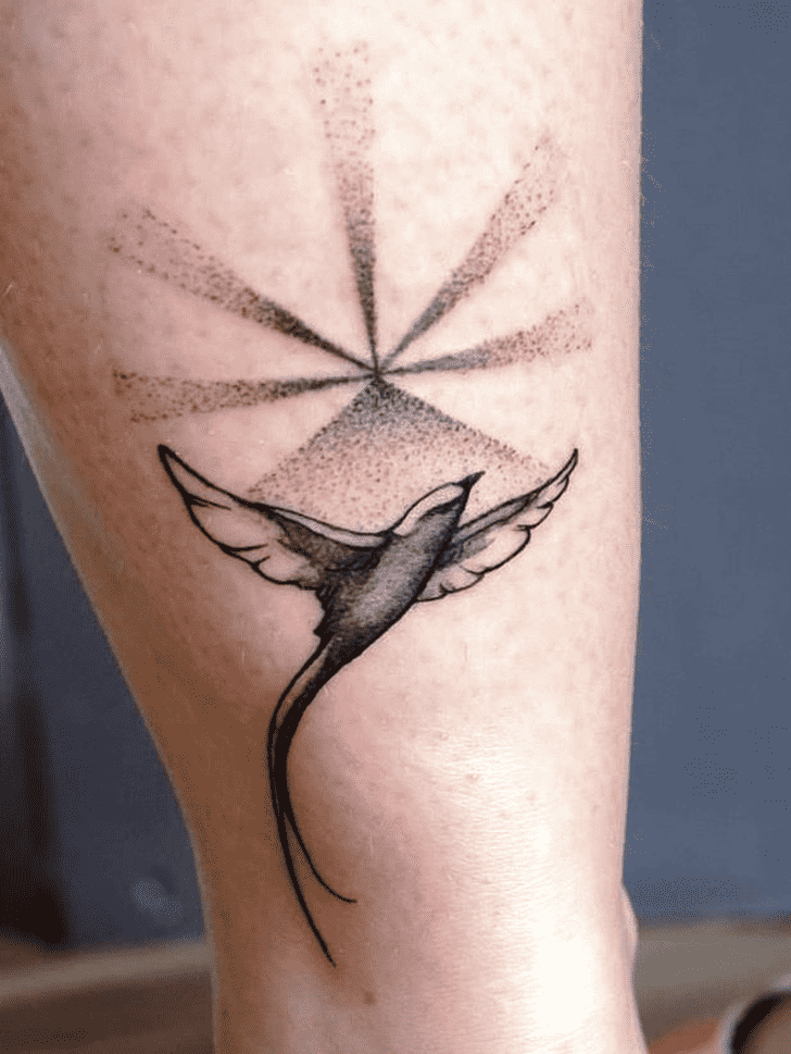 Small Bird Tattoo Photo