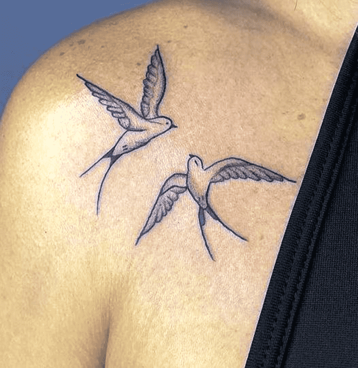 Small Bird Tattoo Ink