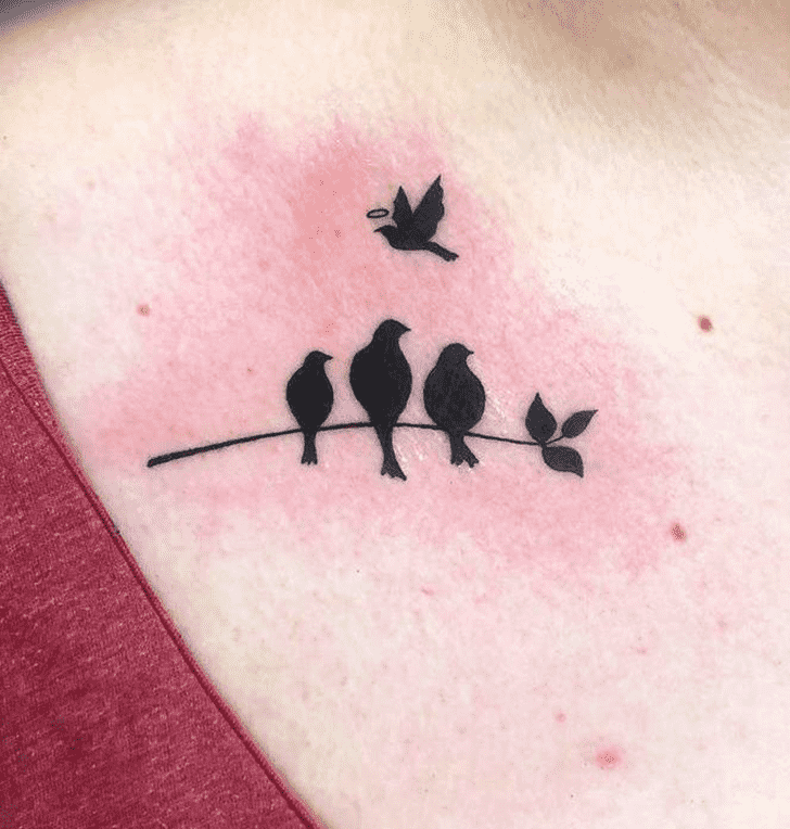 Small Bird Tattoo Photos