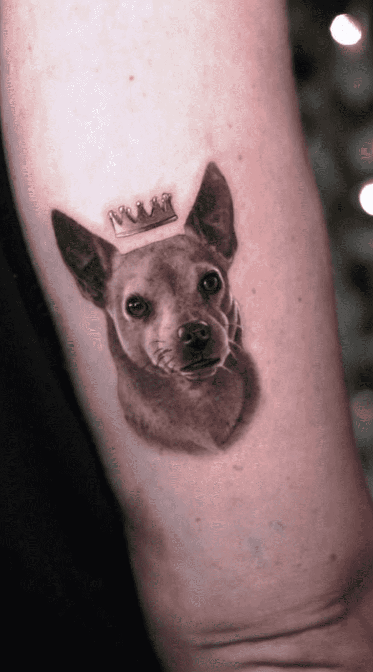 Small Dog Tattoo Picture