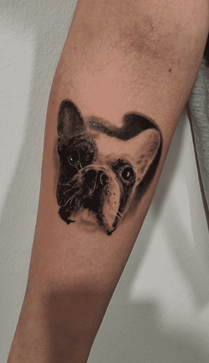 Small Dog Tattoo Snapshot