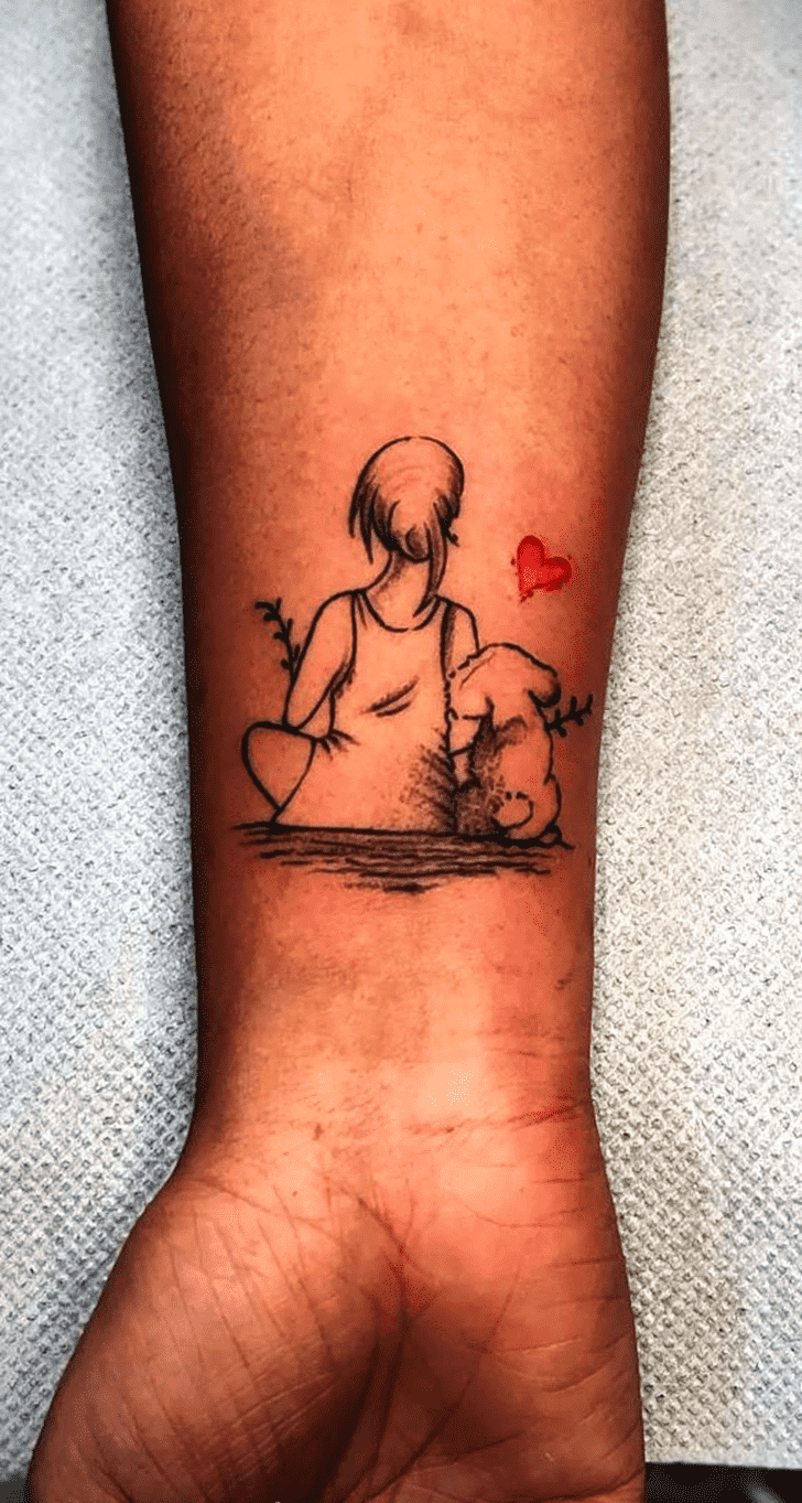 Small Dog Tattoo Photos