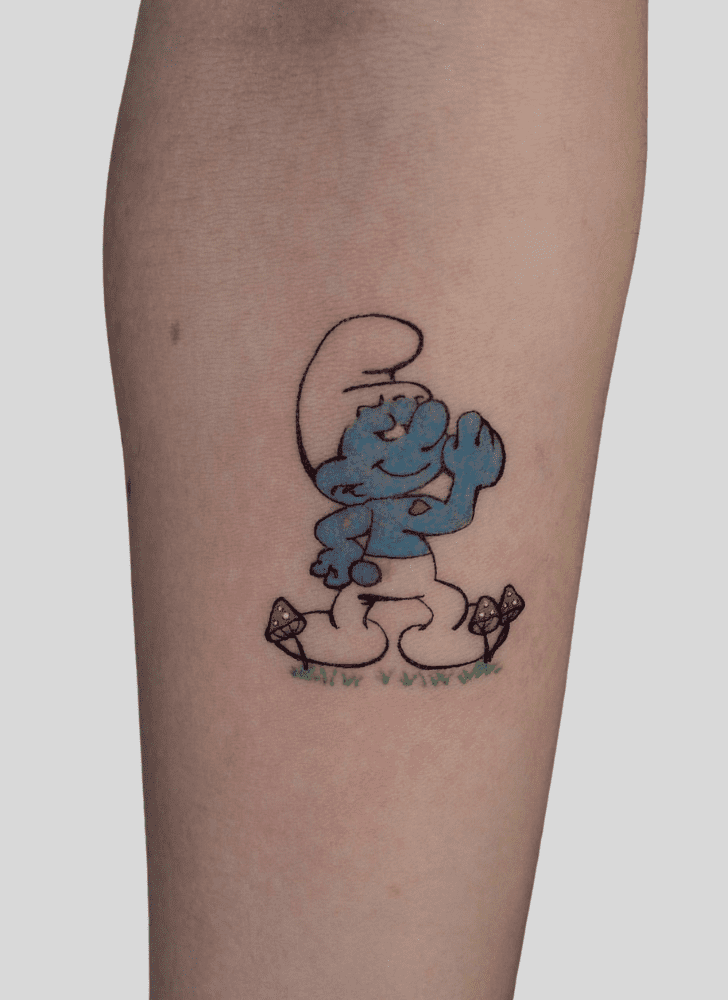 Smurfs Tattoo Photo