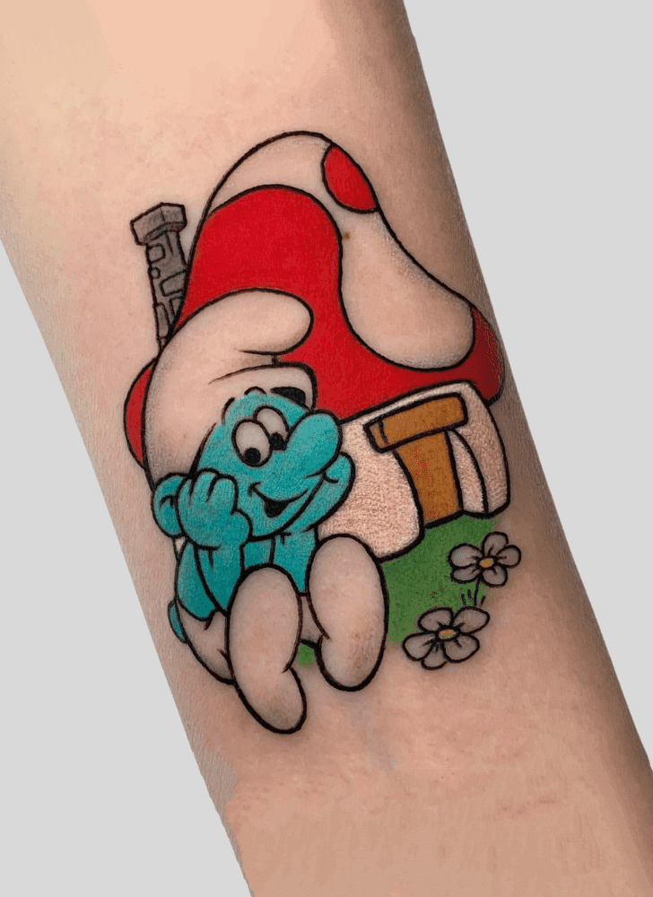 Smurfs Tattoo Snapshot