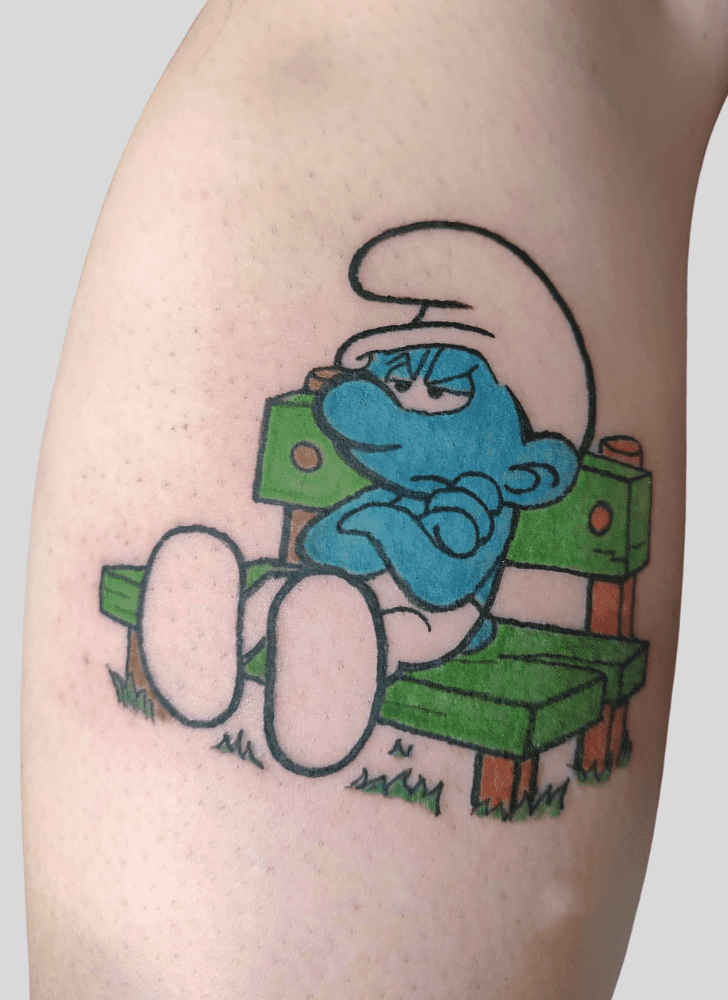 Smurfs Tattoo Photos