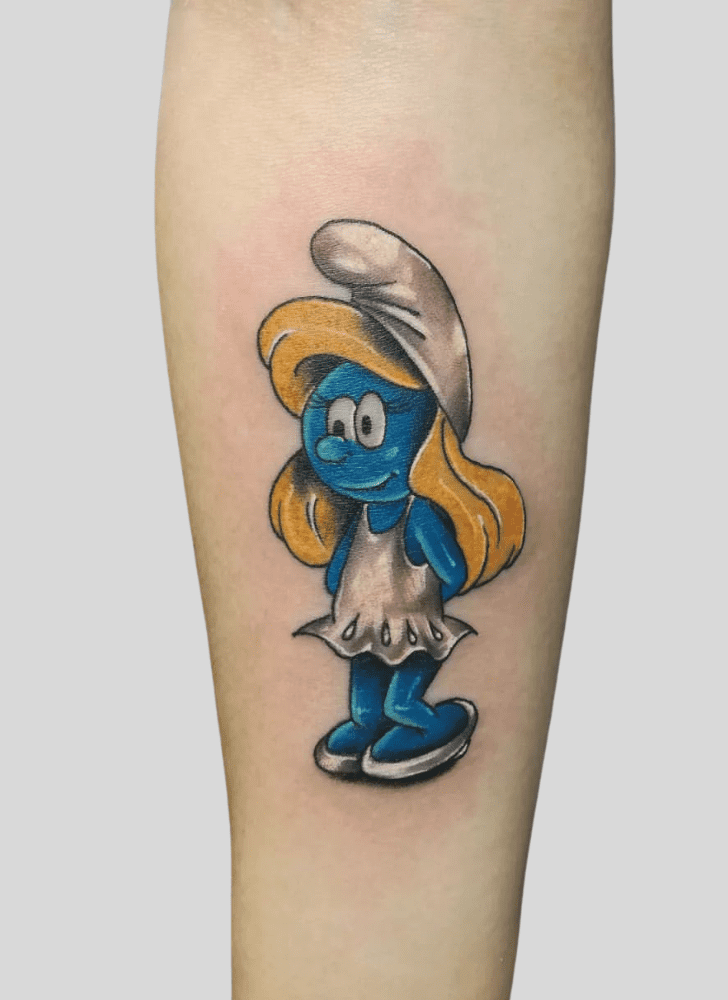 Smurfs Tattoo Figure