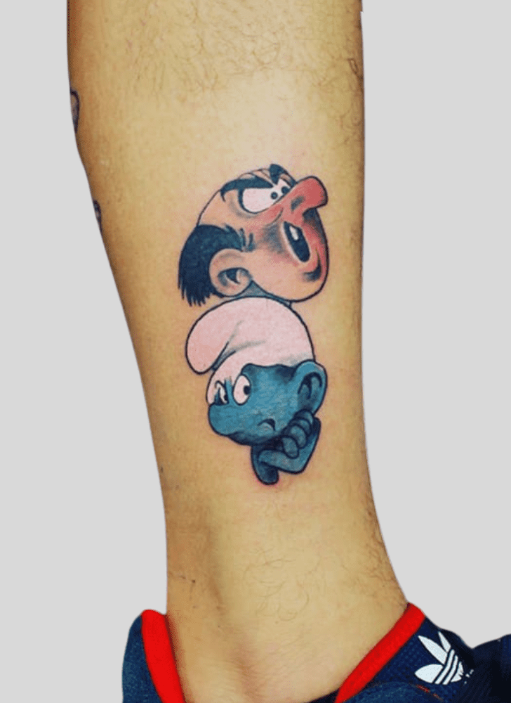 Smurfs Tattoo Ink