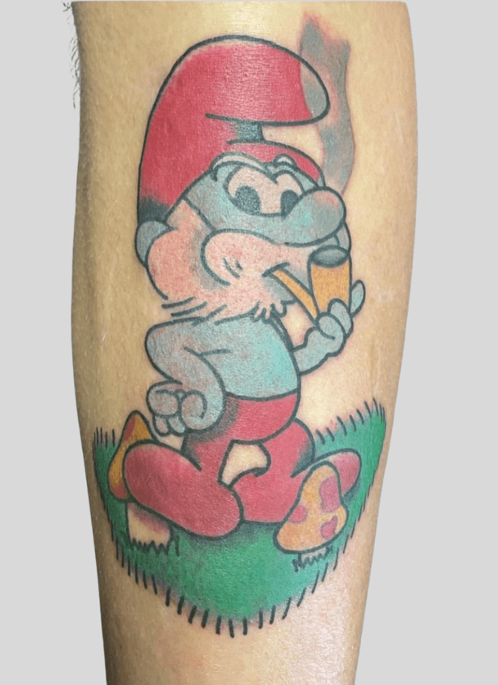 Smurfs Tattoo Snapshot