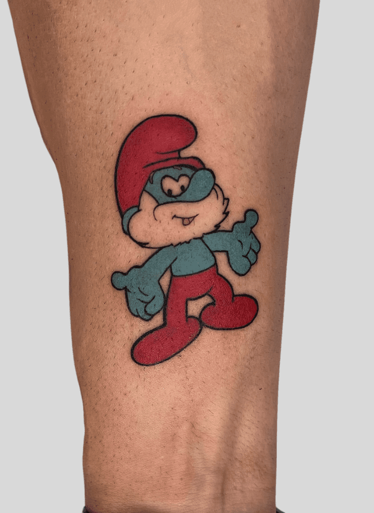 Smurfs Tattoo Photos