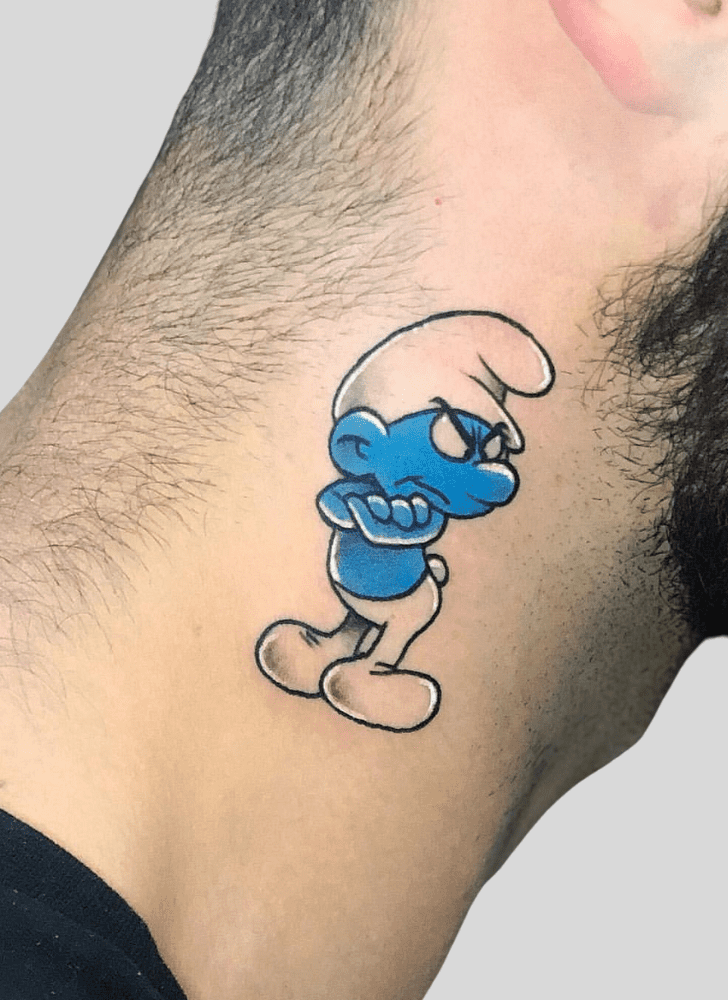 Smurfs Tattoo Photograph