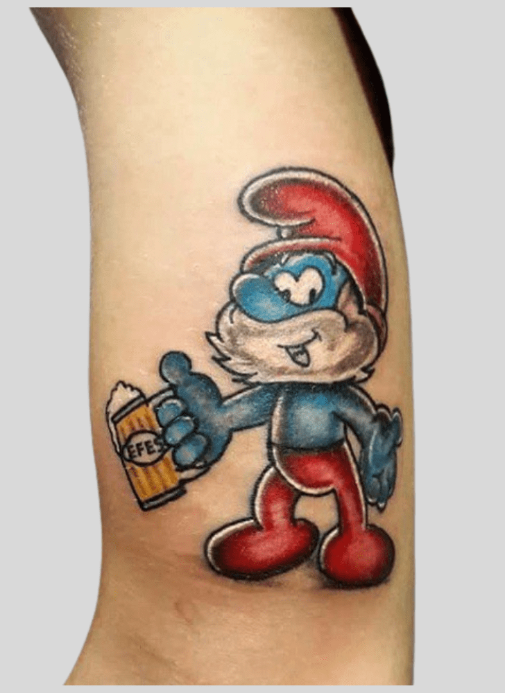 Smurfs Tattoo Picture