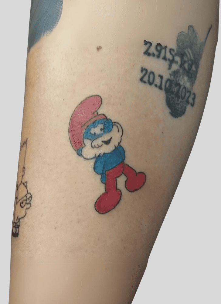 Smurfs Tattoo Photo