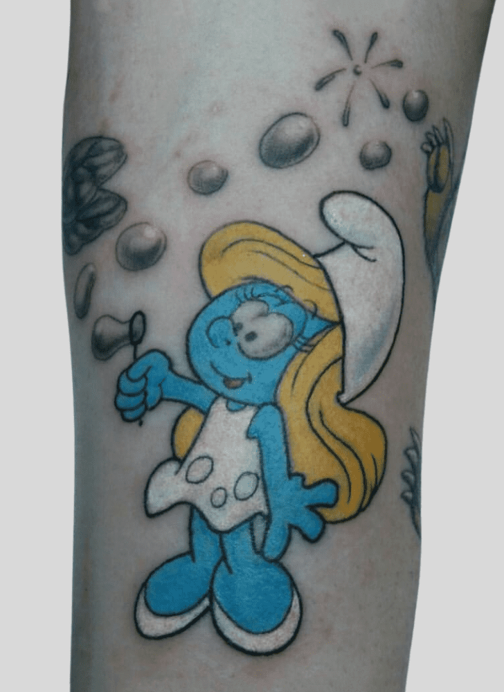 Smurfs Tattoo Photograph