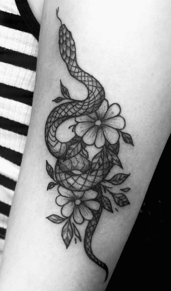 Snake Tattoo Photograph