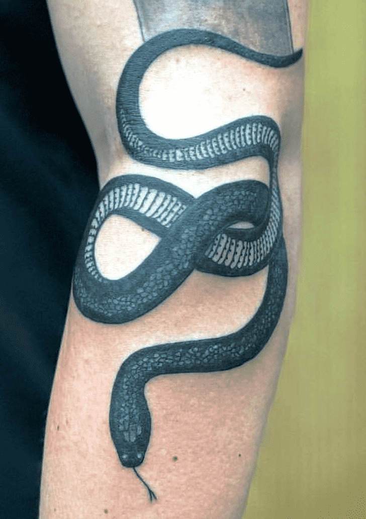 Snake Tattoo Figure