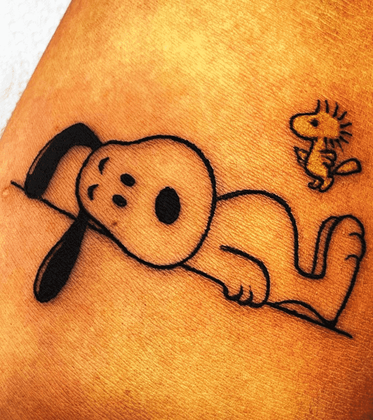 Snoopy Tattoo Photos